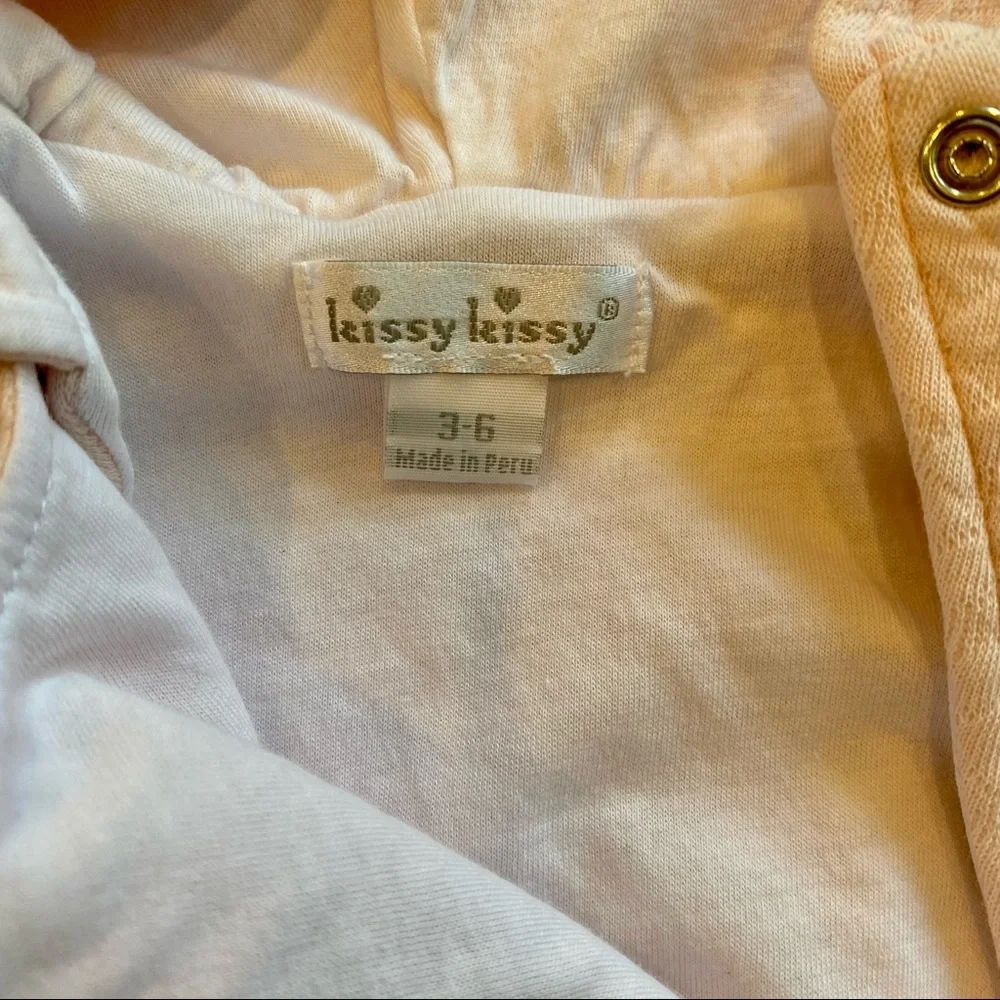 Kissy Kissy Blush Pink Quilted Layette 0-3m